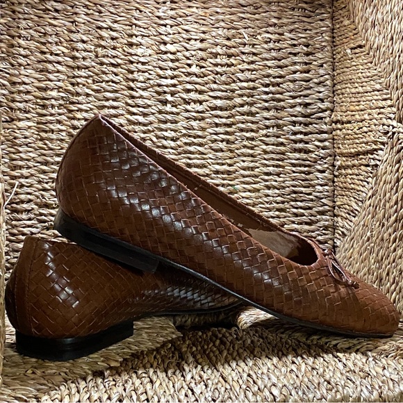 Lauren by Ralph Lauren brown Woven Flats - Picture 8 of 11